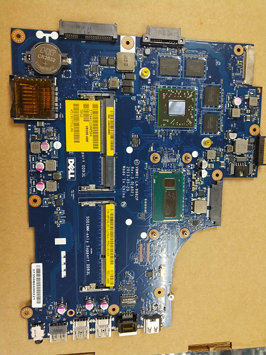New Dell Inspiron 15R 5537 Motherboard w/ i7-4500U CPU LA-9982P CN-0P28J8 - Click Image to Close